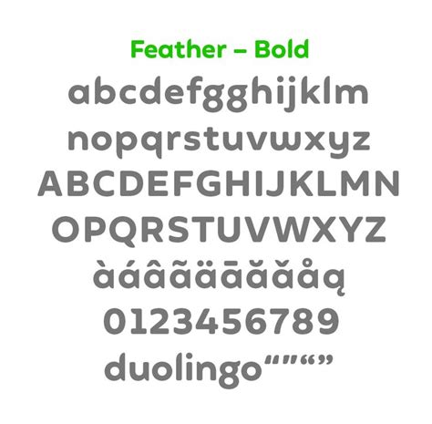 duolingo font|Duolingo Font is → Feather